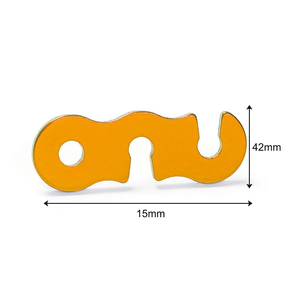 Cheap Goat Tents 30pcs Adjustable Camping Tent Cord Rope Buckle S Type Tensioners Fastener Aluminum Alloy Parachute Rope Buckles Camping Tools   
